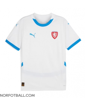 Billige Fotballdrakt Tsjekkia Republic Replika Bortedrakt EM 2024 Kortermet